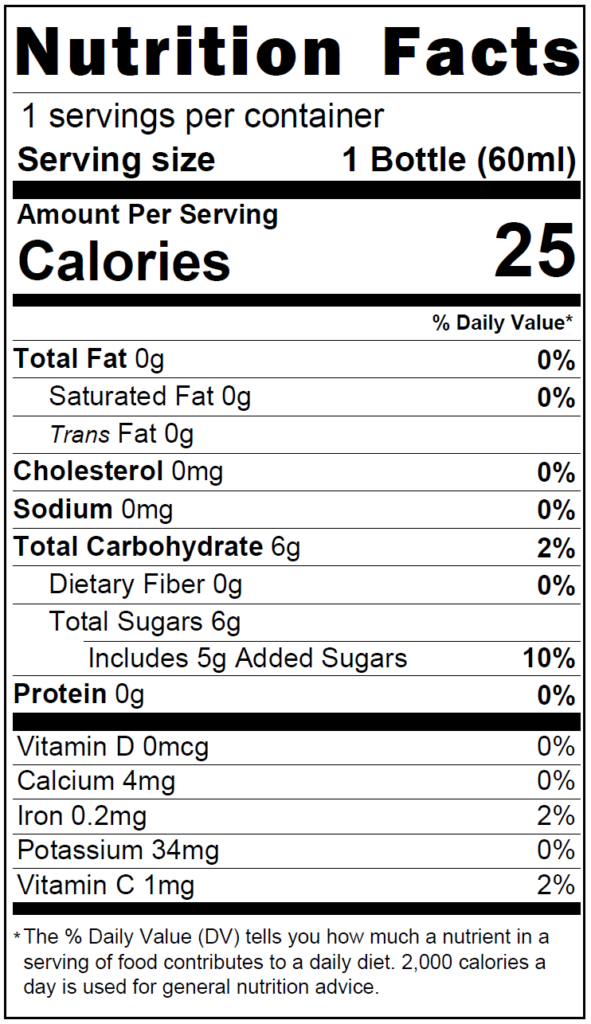 Serving Size: